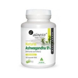ALINESS Ashwaganda 9% 100 vege kapsułek
